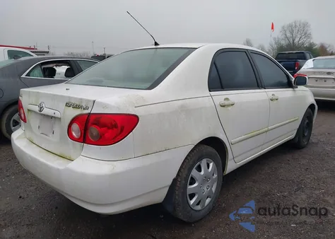 2006 Toyota Corolla Le из США, поврежденный, VIN JTDBR32E460060770